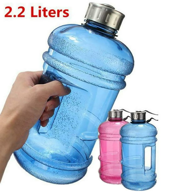 2.2L Drink Water Bottles Cap Big Large capacity Workout Sport Outdoor Kettle New